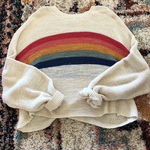 AE Rainbow Stripe Sweater